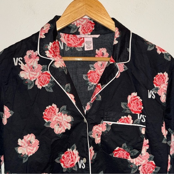 Victoria’s Secret Two Piece Floral Pajamas Size Extra Small - Picture 4 of 14